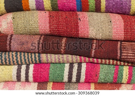 Handcraft wool from northern argentina