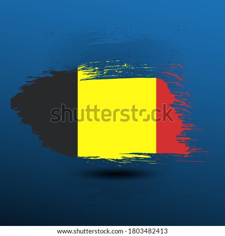 belgium flag as a symbol of the country