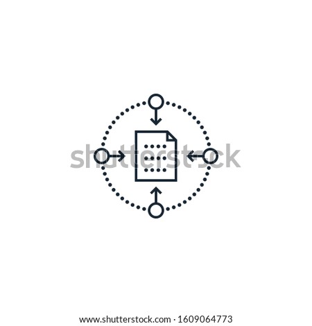 creative icon. From Analytics research icons collection. Isolated sign on white background