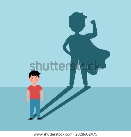 Similar – Image, Stock Photo Strong children