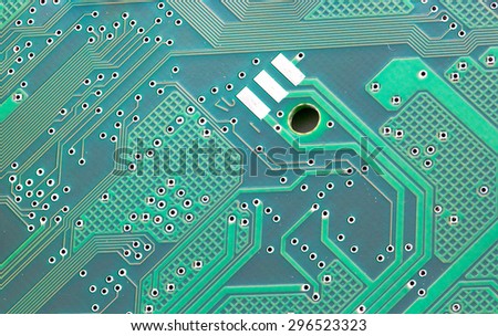 Circuit Electronics macro circuits and electronic parts used inside electrical appliances.