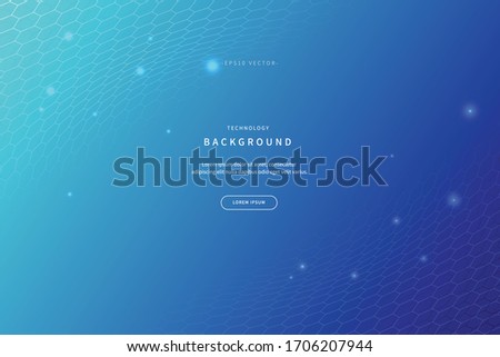 abstract background inspired by medical science and technology. mysterious illustration with particle and glitter shapes. hospital business vector design for web page, advertisement, editorial & sns.