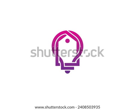 Bulb Coupon Light Price Tag Logo Concept sign icon symbol Element Design. Discount, Store, Offer, Shop Logotype. Vector illustration template
