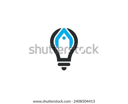 Bulb Coupon Light Price Tag Logo Concept sign icon symbol Element Design. Store, Discount, Offer, Shop Logotype. Vector illustration template
