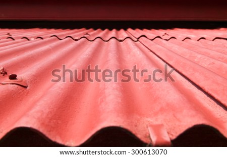 Tile roof texture background., Red roof tile texture background