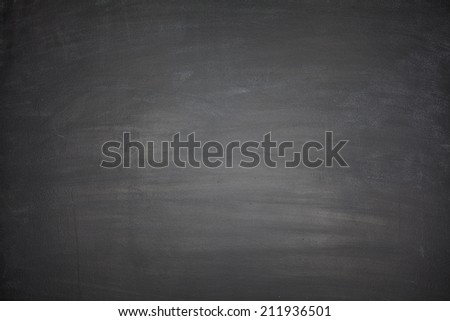 Blank Black Blackboard