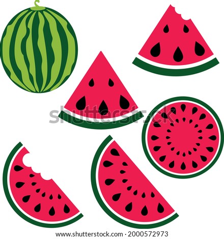 Free Free 156 Two Sweet Watermelon Svg SVG PNG EPS DXF File