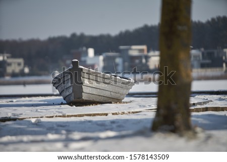 Foto Bild Boot am Ufer der Reichenau