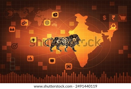 Similar – Image, Stock Photo Globalization and dependence