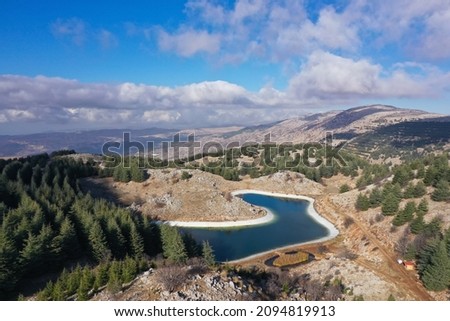 Similar – Image, Stock Photo The lake in the summer