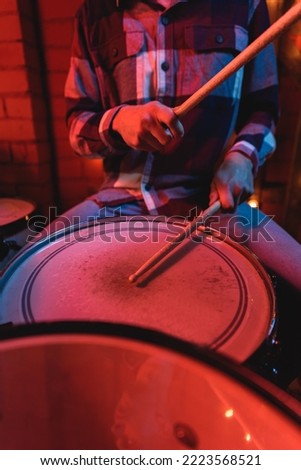 Similar – Image, Stock Photo Anonymous male musician playing violin