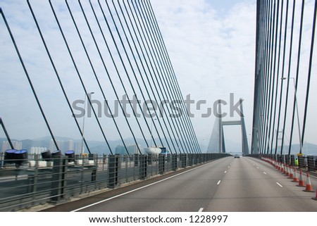 Bridge and cable supports