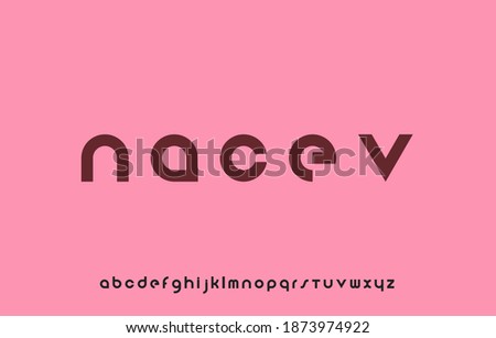 alphabet small letter a to z logo design Stock fotó © 