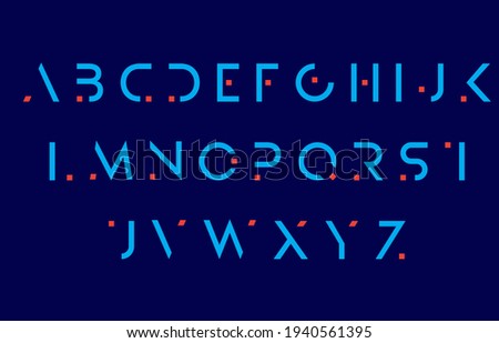 calligraphy alphabet capital lettering a to z font family Stock fotó © 