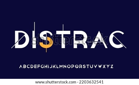 modern stylish typography letter logo design Stok fotoğraf © 