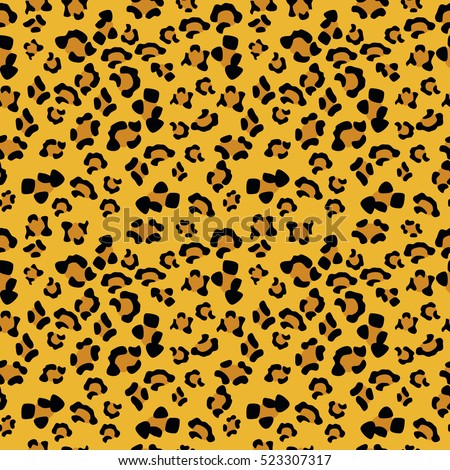 Free Leopard Print Background Vector | 123Freevectors