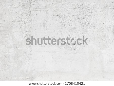 White old concrete wall texture, abstract gray cement scratched building background