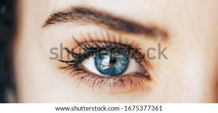 Similar – long eyelashes Environment