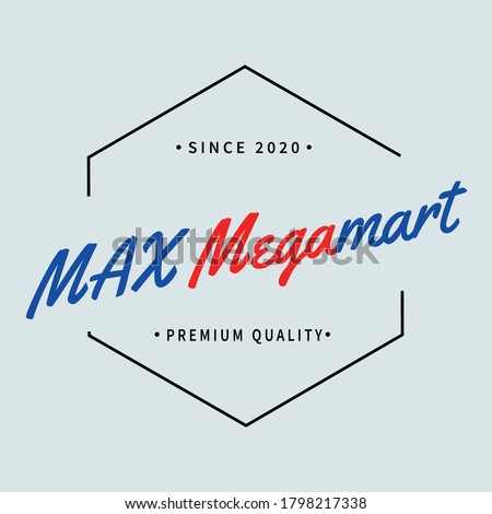 Free Max Megamart logo | HD quality | Logo for shop and shopping mart