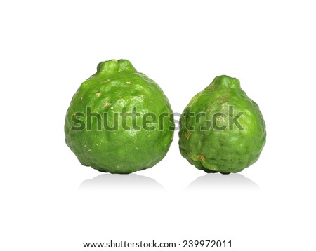 Kaffir lime is a fruit native to tropical Asia.