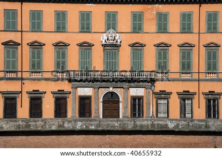 Mediterranean architecture of Pisa, Tuscany, Italy