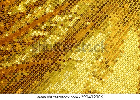 Gold sparkle glittering background