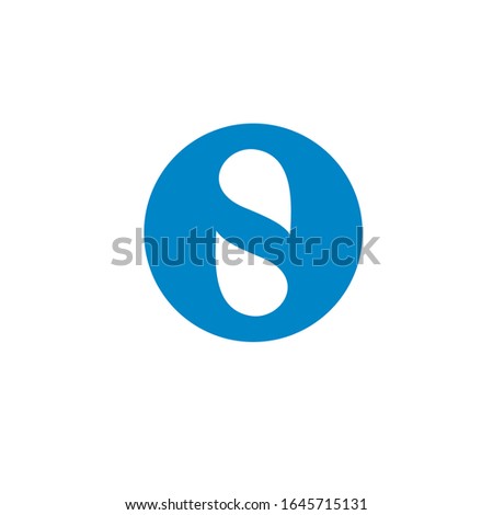 letter OS logo design simple modern