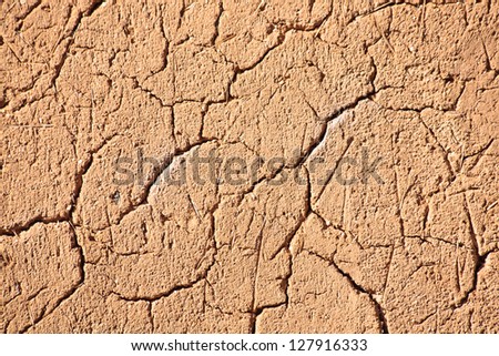 Mud wall texture for background