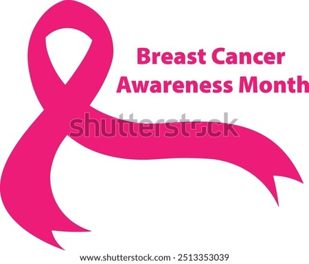 A versatile, smooth, and clean Breast Cancer Awareness Month design with an emotional touch, perfect for women’s logos, posters, t-shirts, and other graphic projects for different healthcare companies