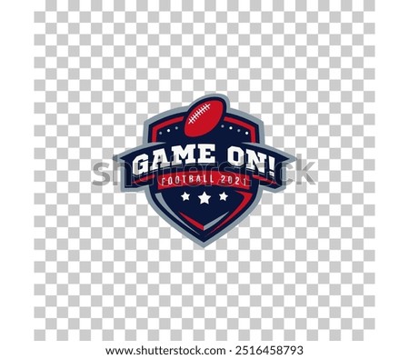 Fantasy Football Logo with transparent background