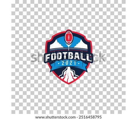 Fantasy Football Logo with transparent background