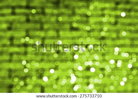 abstract glowing circles on  wall background