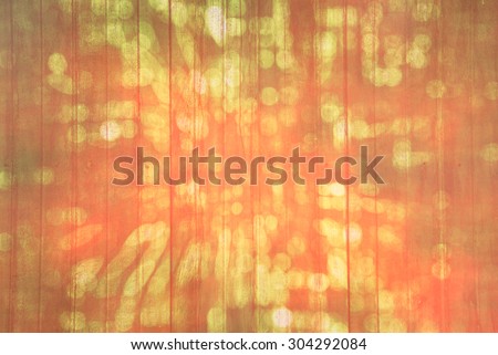 Abstract orange and black fire bokeh Halloween blur background border