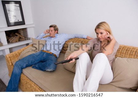 Similar – Image, Stock Photo young heterosexual couple in love embracing each other