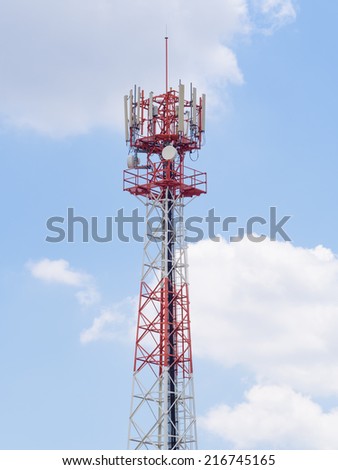 Transmitter and cellular tower