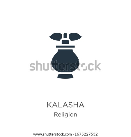 Kalasha icon vector. Trendy flat kalasha icon from religion collection isolated on white background. Vector illustration can be used for web and mobile graphic design, logo, eps10