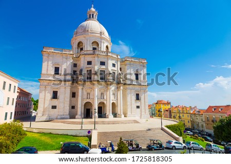 Similar – Image, Stock Photo National Pantheon in Lisbon (Portugal)