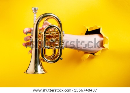 sandstorm plastic trumpet