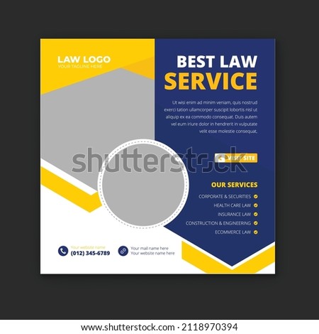 We will defend your right Banner, Law Firm social media cover