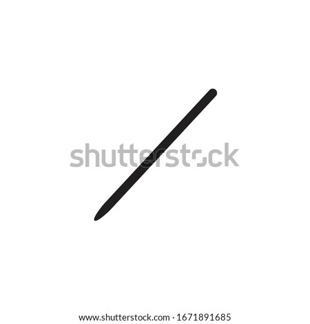 Stylus pen icon, Electronic sign/symbol vector