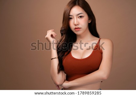 Asian Woman With Big Breast