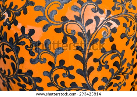 Art ceramics background