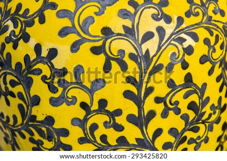 Art ceramics background