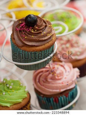 Vintage cupcakes, good food for party
