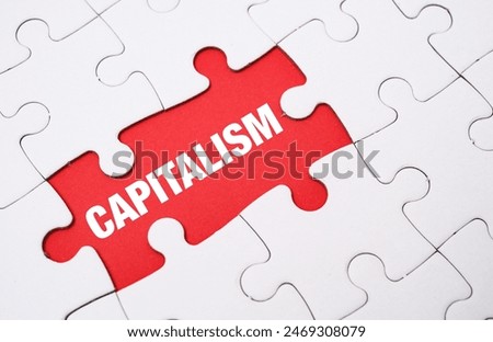 Image, Stock Photo Capitalism