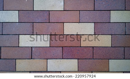 Close-up brick wall background