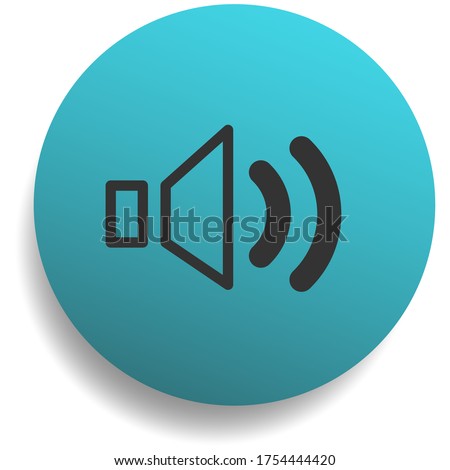 volume up button sign or symbol