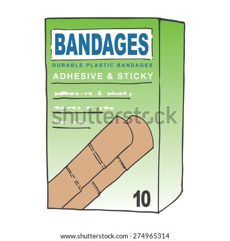 Box of Adhesive Bandages 