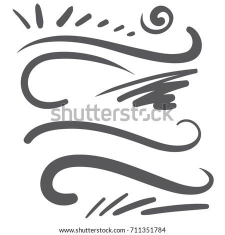 Vector Swoosh Scribbles Graphics  Download Free Vector 