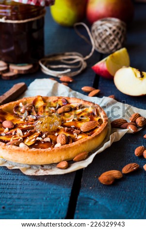 Similar – Image, Stock Photo Pear pie in autumn